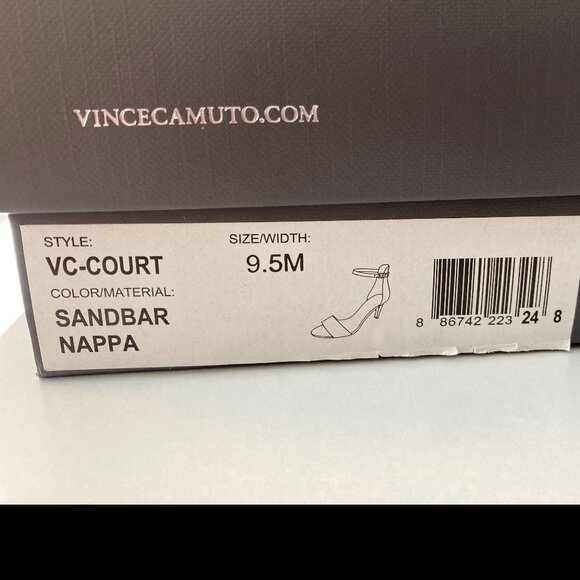 Vince Camuto nude strappy stiletto - Picture 15 of 16
